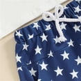 thumbnail image 5 of Atogsazn Baby Boys Summer 4th of July Clothes Set Toddler Short Sleeve T-shirt & Shorts Outfit 2 Piece Outfits White 3-4 Years Fashion, 5 of 7