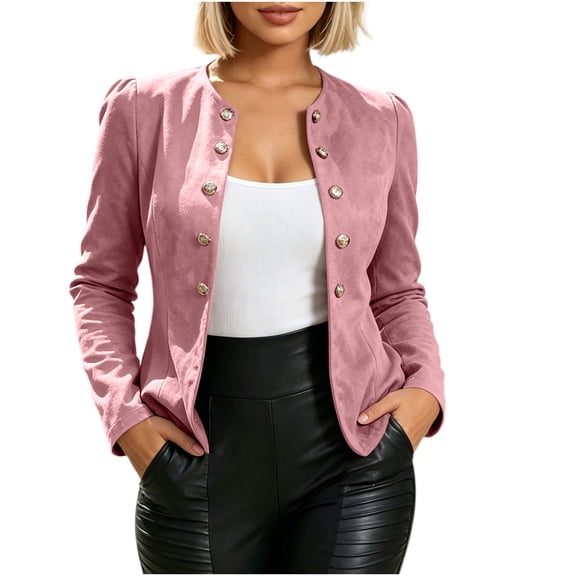 Women's Blazer Women's Suit Jacket Slim Fit for Work Office Casual - Stylish Comfortable Women's Blazer