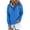 Dark Blue, variant on New Arrival TaLove Womens Fall Fashion 2025 Cute Hoodies For Women Black Cotton Half Zip Sweatshirts For Women Womens Long Sleeve Tops Cotton Blend Womens Plus Size Tops Spring