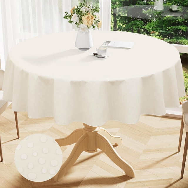 Rectangle Table Cloth x Wipeable Vinyl Tablecloths Protector Oil Spill Proof Plastic Table Cover for Dining Picnic Camping Outdoor