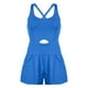 thumbnail image 3 of Mono deportivo con pantalón corto y camiseta sin mangas para mujer: diseño sexy para el verano, poliéster y spandex, versátil para yoga o para estar por casa, 3 of 3