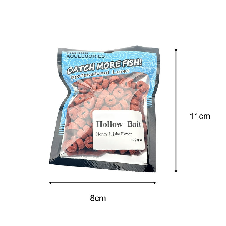 Bags Hollow Red Bait Artificial Attractive Eco-Friendly Insect Particle  Fishing Lure Grass Carp Baits for Angling Hollow Red Carp Bait Fishing Bait