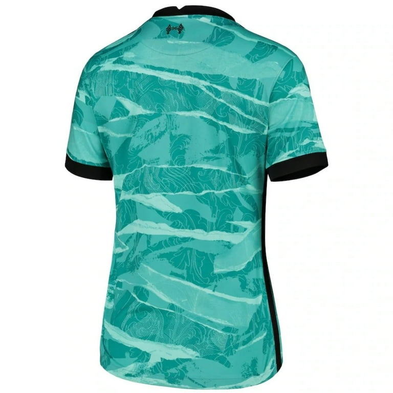 Nike Womens Liverpool 2020/21 Away Replica Jersey - Teal M 