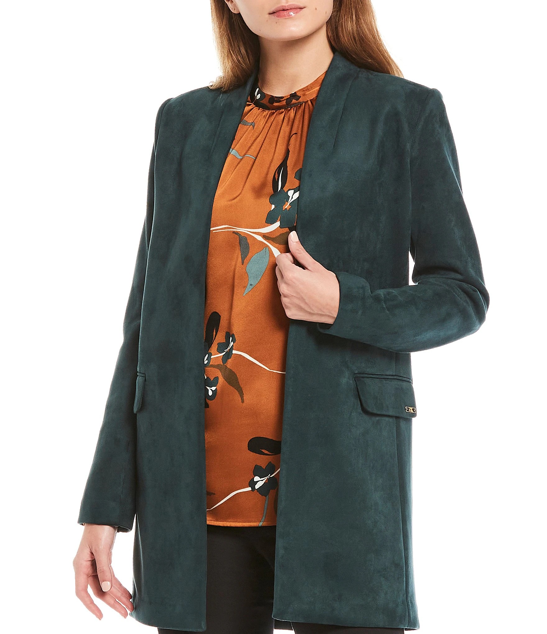 Calvin Klein Women's Open-Front Topper 