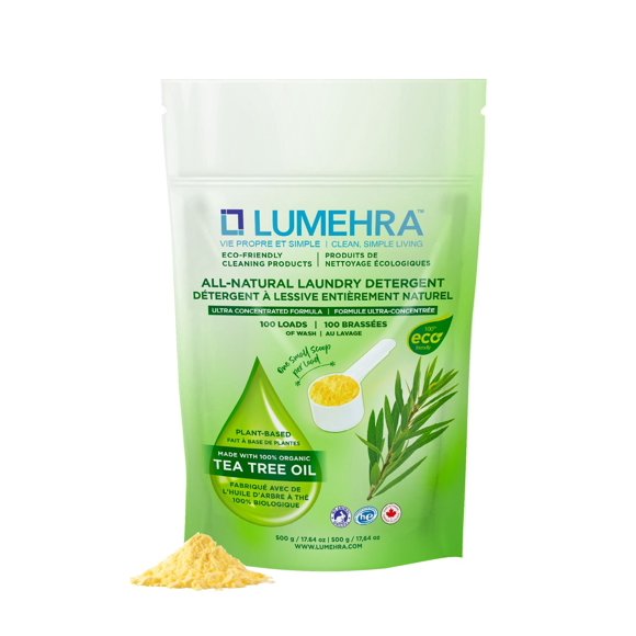 Lumehra Natural Tea Tree Laundry Detergent Powder 100 Washes