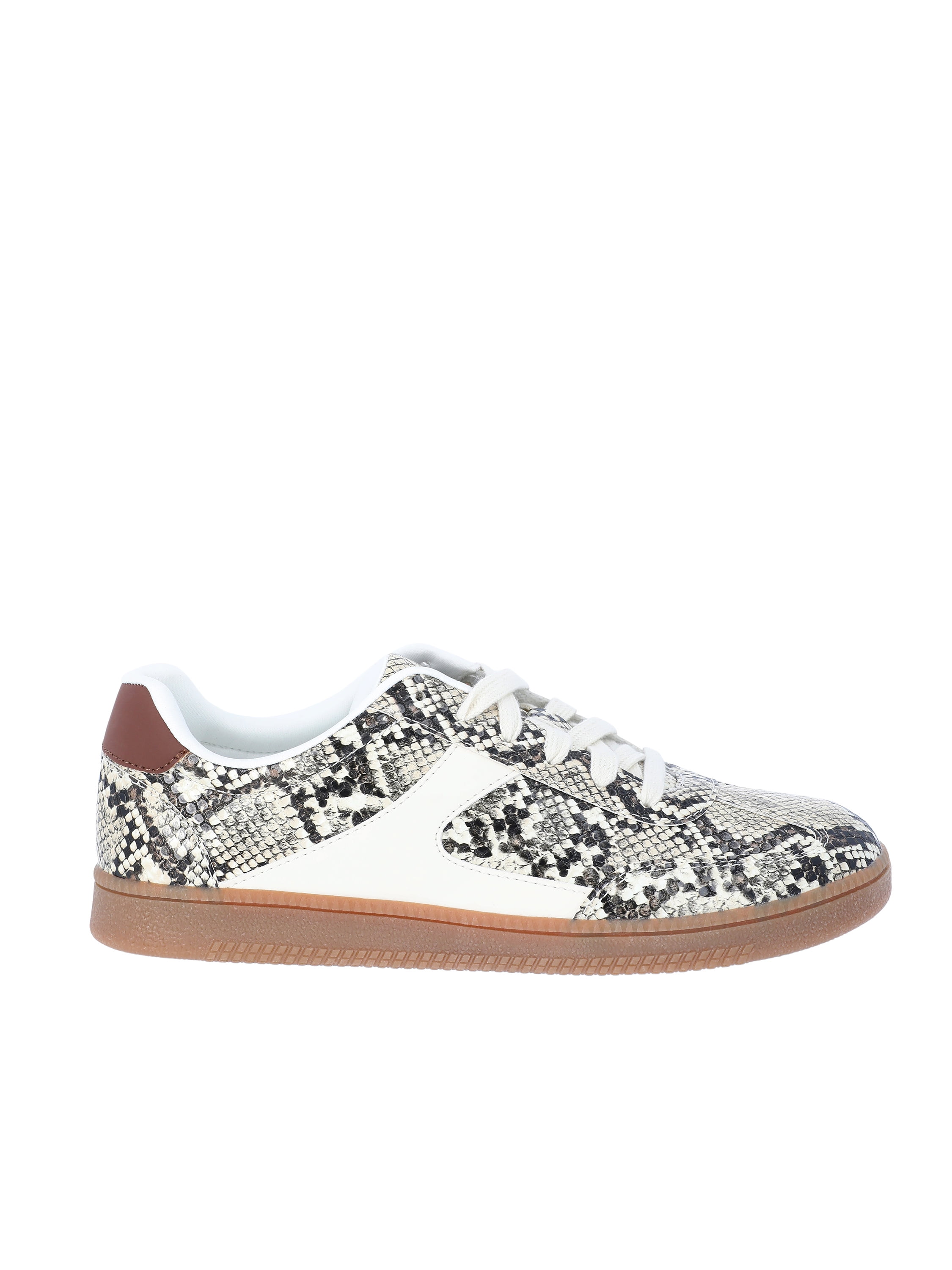 No Boundaries Women's Lace Up Sport Sneakers, Wide Width Available