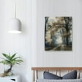 thumbnail image 4 of JRXY  Canvas Nature Wall Art Modern Paintings &amp; Prints Decor Romantic Secretive Forest Path Glam Artwork Wall Hanging for Bedroom Living Room Office Kitchen - 12x16 in, 4 of 5