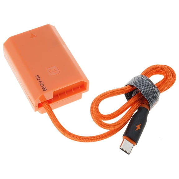 Type C Dummy Battery Cable for A7M3 A7C FX3 Cameras with Overcharge Protections