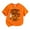 Orange, variant on Toddler Girls T Shirts Halloween Pumpkin Prints Short Sleeve T Shirt Kids Fashion Party Tees Orange,Sizes 4-5