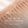 thumbnail image 6 of Wide Tooth Detangling Comb for Curly & Wet Hair – 1-Pack No Handle Styling Brush, Acetate Fiber Shampoo Comb, 6 of 7