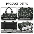 thumbnail image 4 of Large Capacity Tote Bag,Pioneer Flower Floral Print Pattern Handbag Fashion Luxury Tote Bag,15.7"x13"x 5.1" Inches,Laptop Compatible, 4 of 6