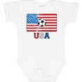 thumbnail image 3 of Inktastic USA Soccer Boys or Girls Baby Bodysuit, 3 of 5