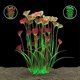 thumbnail image 1 of Plantas acuáticas artificiales para acuarios Plantas artificiales realistas Adorno de césped de plástico Pecera Plantas artificiales subacuáticas Decoración de acuario (rosa) 4, 1 of 1