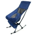 thumbnail image 4 of Accessoires pour Chaise Berçante de Camping S SERENABLE, Légère, Compacte, de Voyage, Chaise Pliée, Bleu, 4 of 9