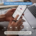 thumbnail image 2 of RingConn Gen 2 Ultra-Thin Smart Ring with Sleep Apnea Monitoring and Health Tracking, Size 9, Royal Gold, 2 of 10