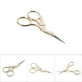 thumbnail image 4 of Vintage Stainless Steel Crane Shape Sewing Scissors, Very Useful for Cross Stitch, 2 Colors for Choice, 4 of 7