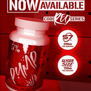 5% Nutrition Code Red Pump Capsules, Nitric Oxide Pre Workout Supplement with Glycersize S7, 100 Ct