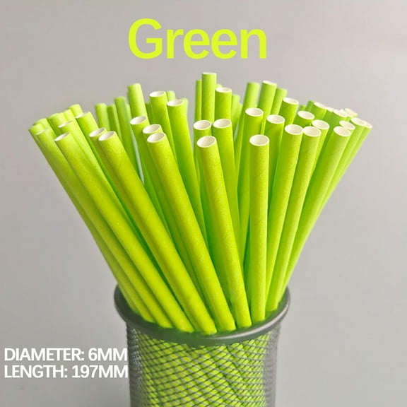 PHIGZNT 50 Count 100% Plant-Based Compostable Long PLA Straws-Plasticless Biodegradable Bendy Drinking Straws-A Fantastic Eco Friendly Alternative to Plastic Straws 10.25 in