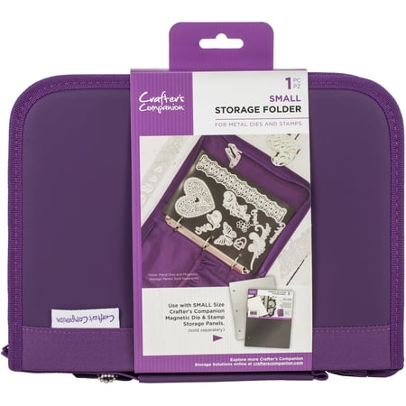 Crafter's Companion Stamp & Die Storage Folder-Small, (Best Way To Store Stamps)