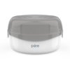 Pure Enrichment PureBaby Microwave Bottle Sterilizer - Fast and Easy Natural Steam Sterilizer, 8 Bottle Capacity, BPA Free - Ideal for Bottles, Pacifiers, Training Cups, and Breast Pump Parts
