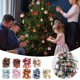 thumbnail image 1 of Christmas Decorations Plastic Electroplating Gift Bag Special 12PCS Christmas Tree Pendant Hanging Gift, 1 of 9