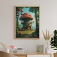 thumbnail image 6 of Diamond Art Kits for Adults, Mushroom House Forest Scene Truck 5D Diamond Painting Kits for Adults Beginners, DIY Full Drill Diamond Painting, Gem Art and Crafts 12x16, 6 of 7