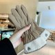 thumbnail image 1 of Guantes de invierno gruesos, cálidos e impermeables para mujer, de terciopelo, para otoño e invierno, resistentes al viento y al frío, bonitos guantes de esquí para montar a caballo, 1 of 6