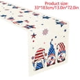 thumbnail image 3 of SLYNSHome Décorations du 4 Juillet en Solde Chemin de Table Patriotique Drapeau de Table pour Fête Intérieure Extérieure - 13x33 Pouces, 3 of 6