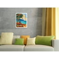 thumbnail image 4 of Aloha From the Hawaiian Islands - North Shore Kauai Hawaii - Vintage Hawaiian Travel Poster by Rick Sharp - Fine Art Matte Paper Print (Unframed) 20x26in, 4 of 4