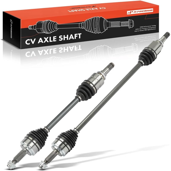 A-Premium Pair (2) Front CV Axle Shaft Assembly Compatible with Toyota Corolla 2020-2021 1.8L, Driver & Passenger Side, Replace# 4342002E70, 4341002A30