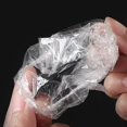 thumbnail image 3 of 100 piezas desechables impermeables transparente cubierta de oído protector de oreja de plástico orejeras cai693, 3 of 4