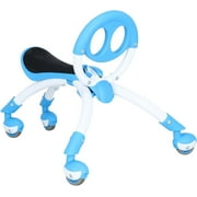 PalPlay Unisex Push & Pedal Ride-On Rubber Plastic Metal Blue