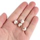 thumbnail image 5 of ADDHAT 10Ud Botones Para Camisas Perla Con Adorno De Moño Dorado Para Accesorios De Ropa Y, 5 of 6