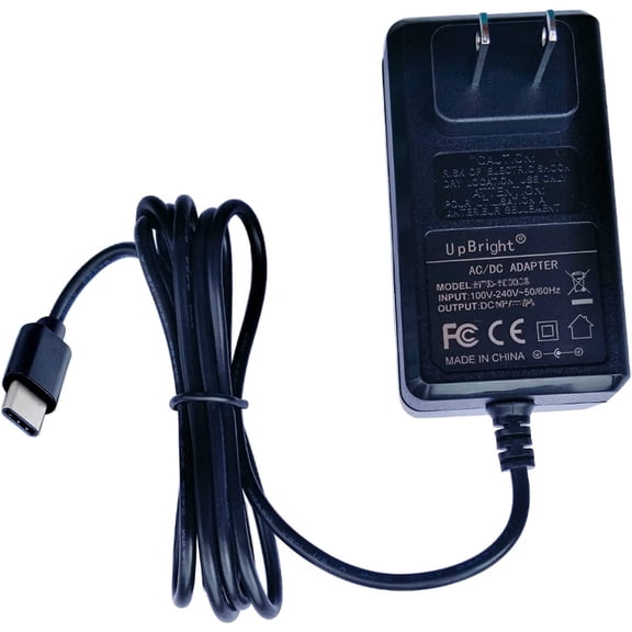 12V USB Type C AC/DC Adapter for J-umper EZbook X1 11.6 inch Fhd IPS Touchscreen 360 Degree Rotate N3450 Ultraboo Windows Laptop PC Notebook Power Supply Cord Battery Charger PSU