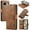 Brown, variant on Retro 2 In1 Detachable Leather Wallet Case for Google Pixel 8 Pro 8A Pixel 7 Pro 7A Pixel 6 Pro 6A Wallet Case with Card Holder Magnetic Leather Phone Cases