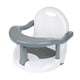 thumbnail image 2 of Asiento de baño Respaldo antideslizante Secado rápido en la bañera Bañera estable Sentado Silla de baño para recién nacidos para niños de 6 meses en Gris, 2 of 8