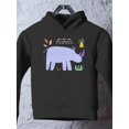 thumbnail image 3 of Rhino Doodle Safari Hoodie Toddler -Image by Shutterstock,  5 Toddler, 3 of 4
