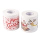 thumbnail image 4 of FELTECHELECTR 2 rollos de papel higiénico creativo con estampado navideño de Papá Noel, papel higiénico navideño de colores., 4 of 6