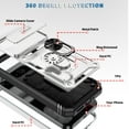 thumbnail image 3 of ELEHOLD Case for Google Pixel 9 / 9 Pro, Heavy Duty Rugged Shockproof Military Grade Case with Camera Lens Ring Holder Kickstand,A, 3 of 9
