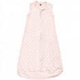 thumbnail image 4 of Hudson Baby Infant Girl Interlock Cotton Sleeveless Sleeping Bag, Soft Pink Roses, 0-3 Months, 4 of 4