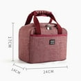 thumbnail image 2 of Sacs à Lunch Isolés pour Femmes et Hommes, Sacs à Lunch Réutilisables pour Enfants, Sac à Lunch Imperméable, 2 of 5