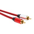 thumbnail image 4 of Cable de audio USB tipo C a 2 RCA macho para amplificador de altavoz de tableta Xiaomi Huawei, 4 of 8