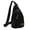 Black, variant on Gustave Canvas Sling Bag for Men & Women Anti-Theft Chest Shoulder Bag Vintage Casual Crossbody Backpack Messenger Bag for Travel Hiking "Coffee"