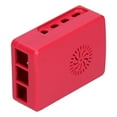 thumbnail image 3 of Cergrey Cooling Enclosure Box, Protective Shell Simple Removable Top Cover Replaceable With Anti Slip Mat For Raspberry Pi 4B For Industrial Control, 3 of 8