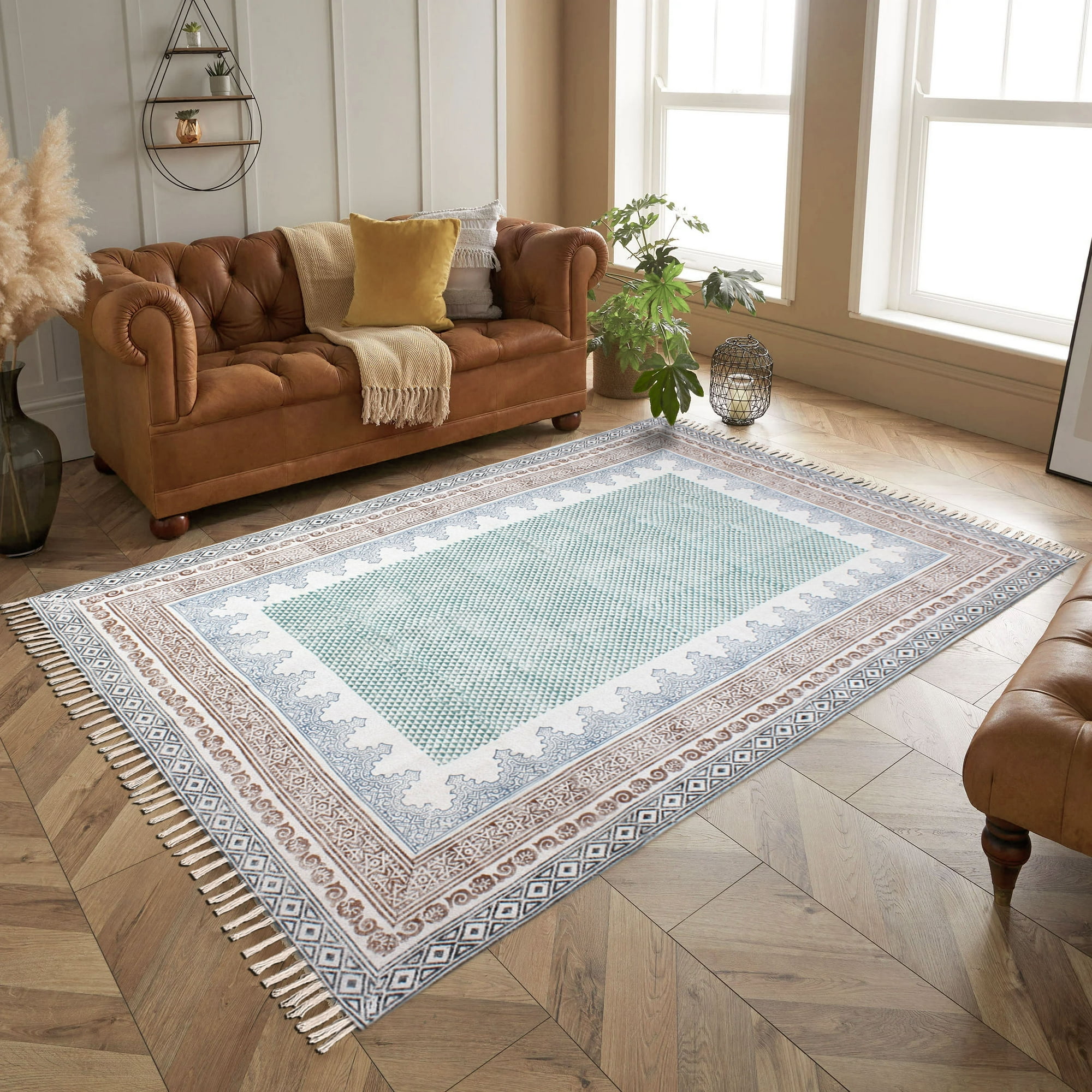 Square cotton rug 4x4 feet / 5x5 feet /6x6 feet / 7x7 feet / 8x8 feet / 9x9 feet retailer / 10x10 feet / 11x11 feet / 12x12 feet