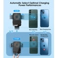 thumbnail image 4 of Cargador de coche inalámbrico MOKPR Fast Charging Air Vent Blue, 4 of 6