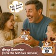 thumbnail image 3 of You're the Best Dad Ever - Mini Funny Dad Gift from Daughter Son, Funny Handmade Crochet Father Gifts for Birthday Valentines Fathers Day Christmas, Cute Small Present for Daddy Papa, 3 of 7