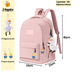 thumbnail image 2 of Mochila Escolar De Moda Casual Reforzada Y Impermeable De Viaje Xtellar rosa, 2 of 3