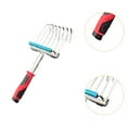 thumbnail image 6 of figatia Hand Rake Small Tool Cultivating Small Handheld Versatile Digging Soil Tiller for Lawn Backyard Yard Work Seaside, 6 of 8