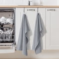 thumbnail image 5 of Simmore Cotton Kitchen Towels 18"x 28", Ultra Soft Absorbent Dish Towels Set for Kitchen, 6 Pack, Grey, 5 of 10